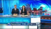 KPIX CBS5 Eyewitness News 6PM Weeknight open from December 11, 2012