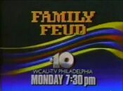 WCAU-TV Family Feud Syndicated-Version - Monday id from late 1983