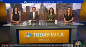 KNBC NBC4 News Today In L.A. 6AM Weekday open from June 29, 2023