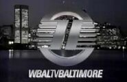 11 WBAL-TV logo from 1991 to 1995