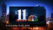 WXIA 11 Alive News close from 2016 - Night Variation