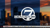 KMGH Denver 7 News open from the end of January 2020 - Morning Variation