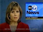 KGO ABC7 News 11PM Weekend - Tonight ident #2 for January 5, 2002