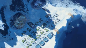 Die Siedlung mit genügend Wissenschaftlern.