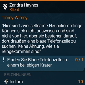 Blaue Telefonzelle Easteregg