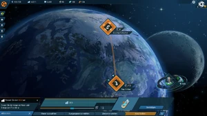 Über eine Trandferroute werden die Superlegierungen in die gemäßigte Zone gebracht.