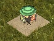 Green Parasol