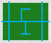 Layout showing flexibility of branching method