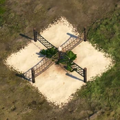 Nautical Rope Fence - Variation 4