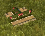 Decorated Straight Hedge - variant 5