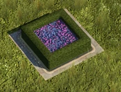 Purple Flowerbed - variant 7