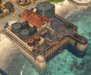 Large Oil Harbour - New World