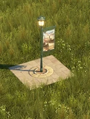 "Docklands" Lamp Post