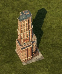 Engineer Level 2 Skyscraper - variant 6