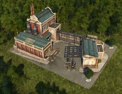 Sea Mine Factory in the Old World