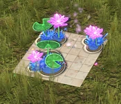 Lily Pond Lights - Variation 4