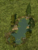 Grassy Lake - three tiles wide