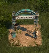 Airship Platform Arch - New World variant 2