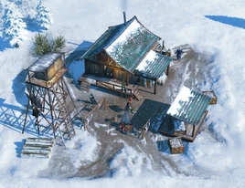 Pristine Hunting Cabin