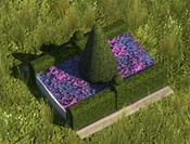 Purple Flowerbed - variant 6