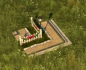 Decorated Straight Fence - variant 3