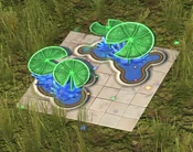 Lily Pond Lights - Variation 3