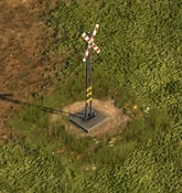 Railway Warning Sign - variant 2