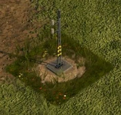 Railway Electric Pole - variant 3