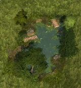 Forest Lake - three tiles wide