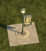 "High Life" Lamp Post