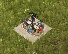 Cafè Tables - Old World