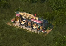 Airship Platform Cafè - New World