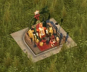 Father Christmas' Throne