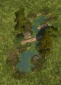 Grassy Lake - two tiles wide