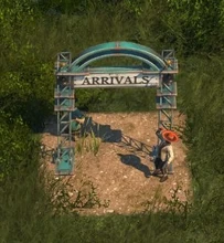 Airship Platform Arch - New World variant 1