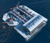 Advanced Pier in The Arctic