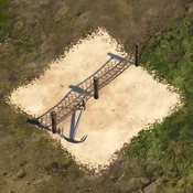 Nautical Rope Fence - Variation 1