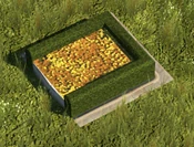 Yellow Flowerbed - variant 2