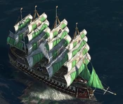 Ship-of-the-line - Vasco's Man of War: Silver