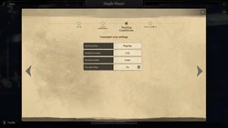 Creating new game in Creative Mode - customising Starting Conditions