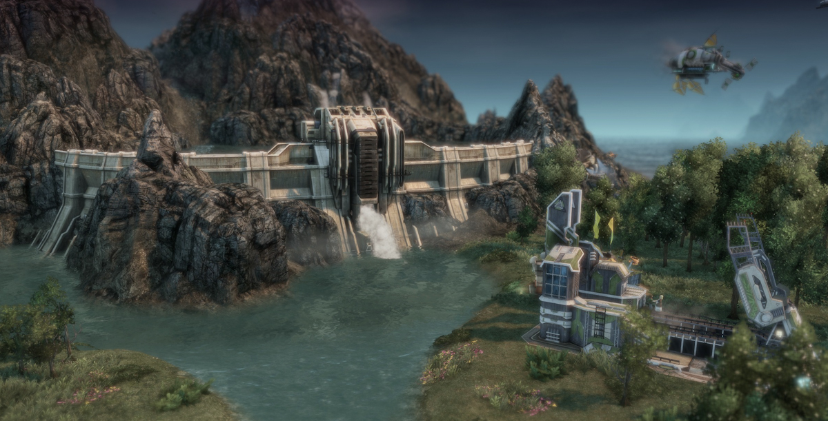 anno 2070 hydroelectric power plant