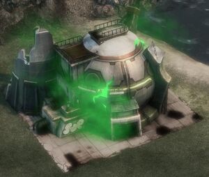 Destroyed Nuclear Power Plant