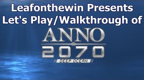 Anno 2070 Deep Ocean Let's Play Walkthrought Single Mission - Enviromental Warriors