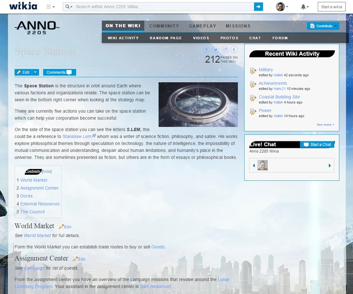 Anno wiki header color