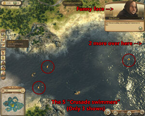 Anno 1404-campaign chapter2 crusade swimmers