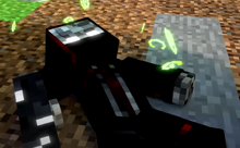 Shadow Herobrine's poisoned vessel