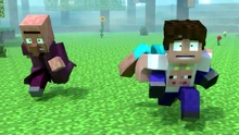 Boop and MrFudgeMonkeyz attacked by a snowman