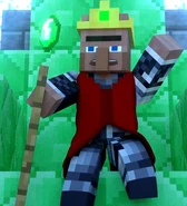 King.png (379 KB) The Villager King with the emerald staff in Annoying Villagers 9
