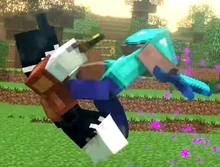 Burrito gets kicked by 