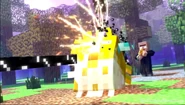 Joe breaking arcane obsidian rod with his own body